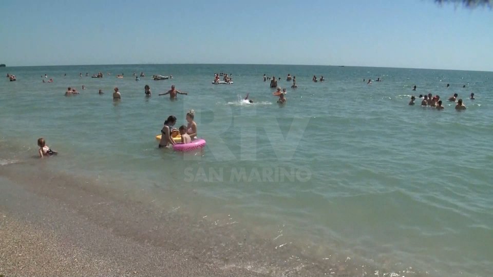 Il mare di Rimini. Immagine di repertorio