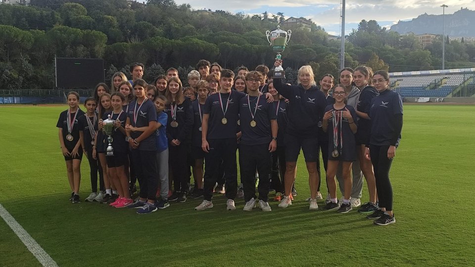 Atletica leggera: San Marino Athletics Academy primeggia ai Nazionali AICS