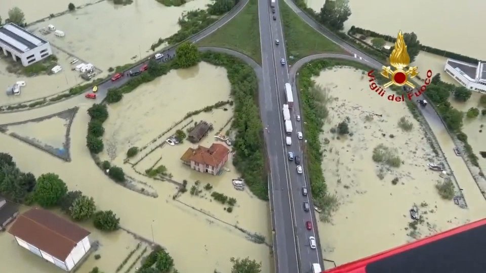 Immagine alluvione Emilia Romagna