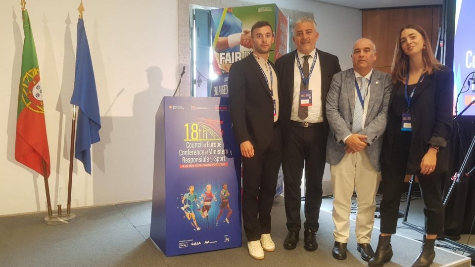 San Marino alla 18’ conferenza dei Ministri dello sport del Consiglio d’Europa