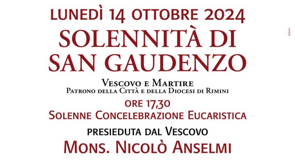 Solennità di San Gaudenzo, patrono della città e della Diocesi, le iniziative