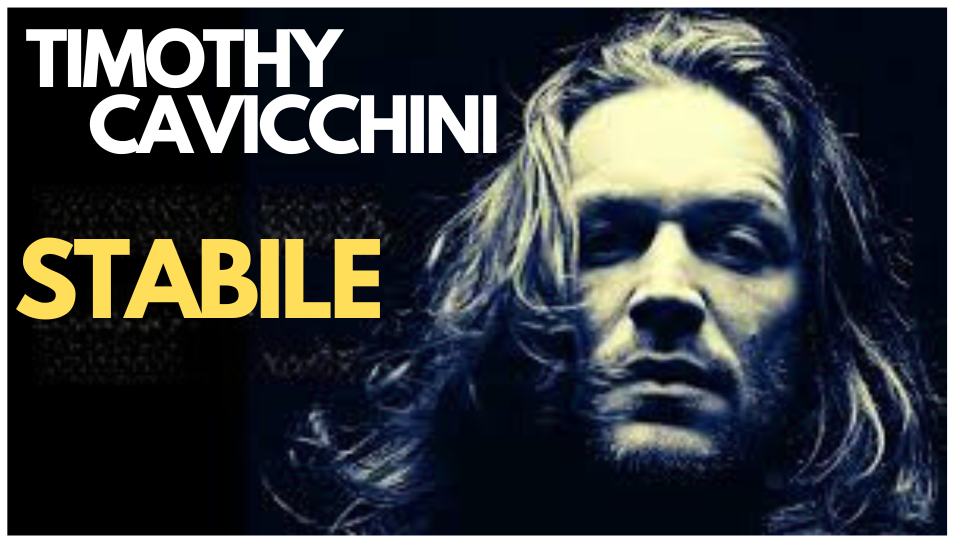 "Stabile" l'autobiografia musicale di Timothy Cavicchini