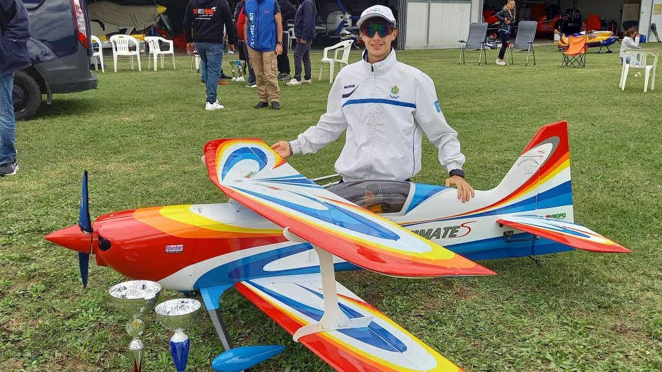 L'aeronautica sammarinese trionfa ancora grazie a Cristian Selva che vince il tricolore nell'Imac Intermediate