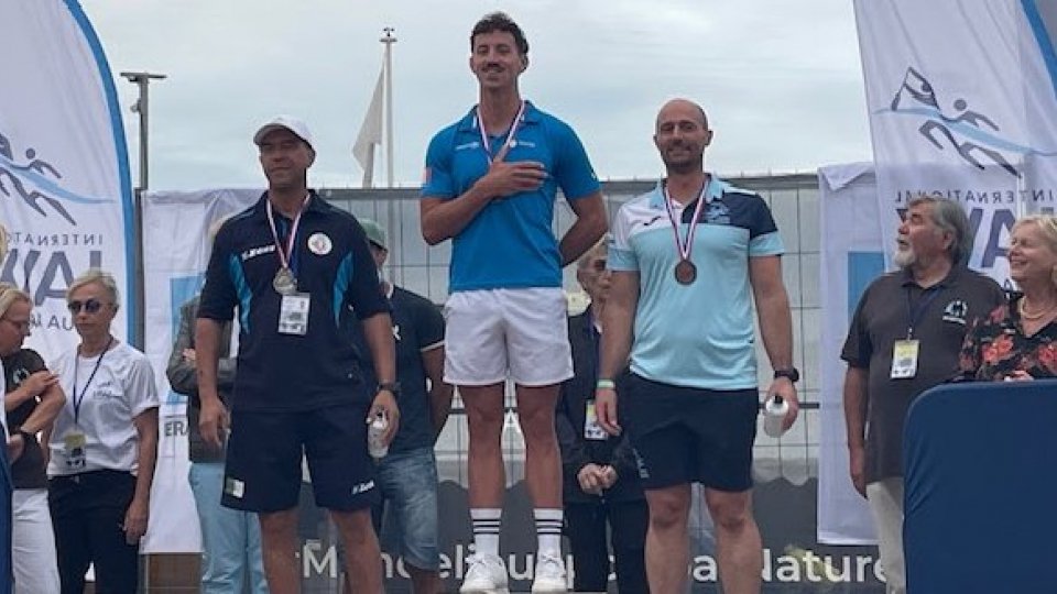 Simone Saraceni è bronzo agli International Acqua Walking Beach Game