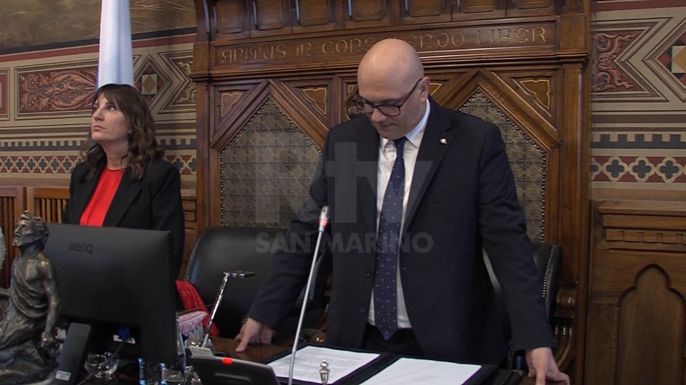 I Capitani Reggenti Francesca Civerchia e Dalibor Riccardi