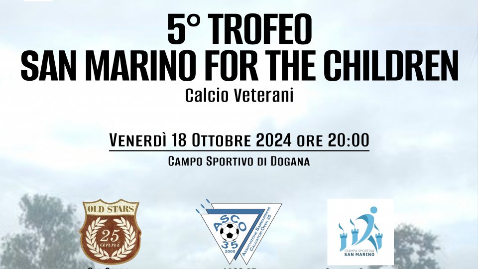 A Dogana il Trofeo San Marino for the Children