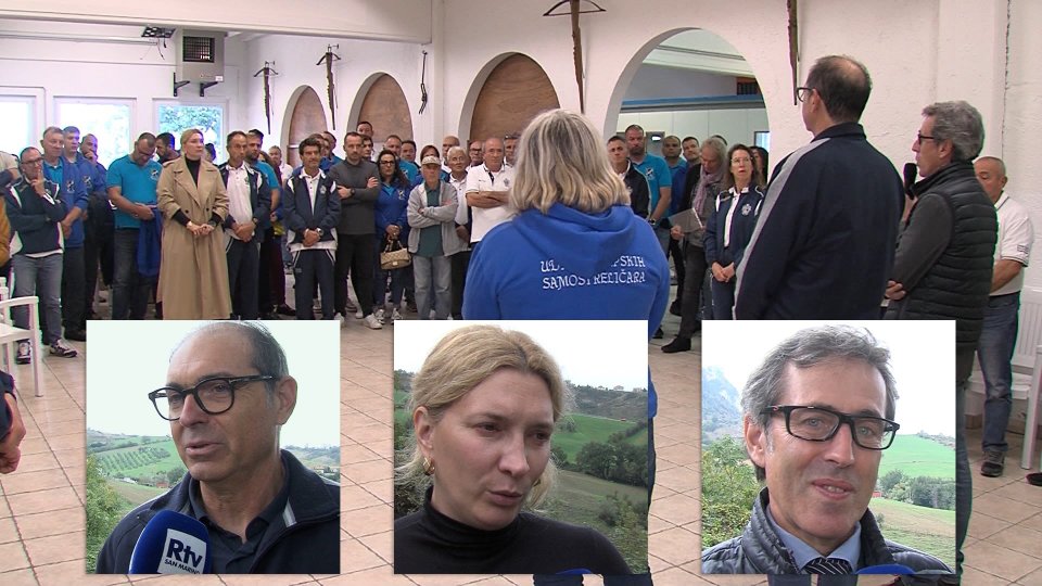 Nel servizio le interviste a Mirco Battazza, Vicepresidente Federazione Balestrieri sammarinesi; Ivana Matusan Direttrice Ente Turismo Arbe; Andrea Belluzzi Segretario di Stato agli Interni