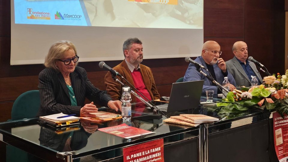 Successo per la presentazione del libro "Il pane e la fame dei Sammarinesi"