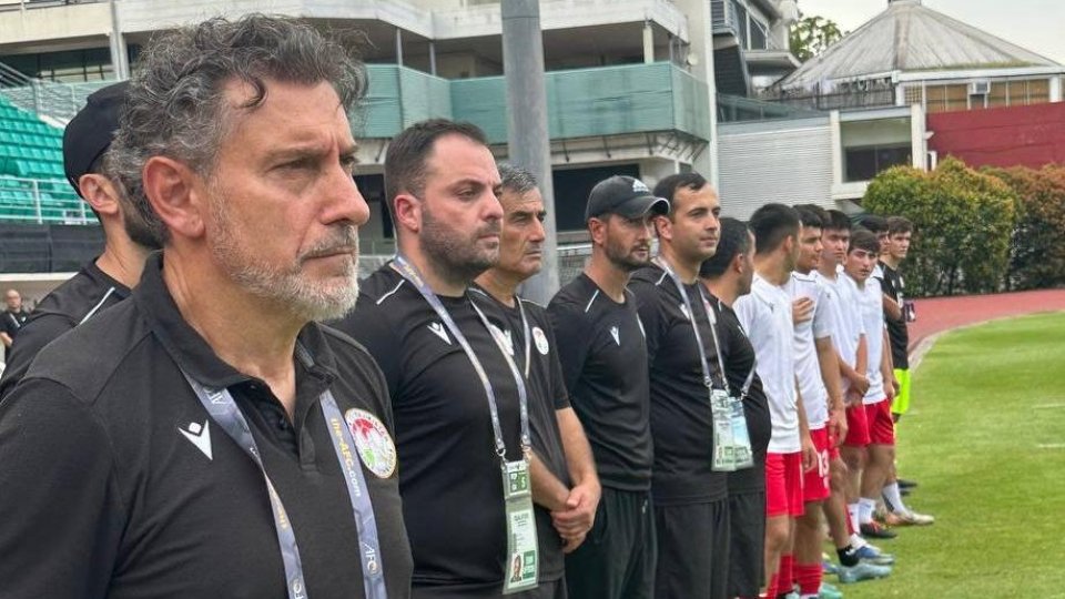 Marco Ragini, capo allenatore della Nazionale under 17 del Tajikistan impegnato nelle qualificazioni all'Asian Cup.