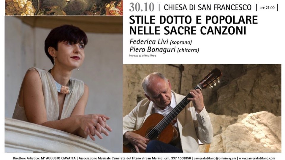 Sacre canzoni alla XXVI Rassegna Musicale d'Autunno