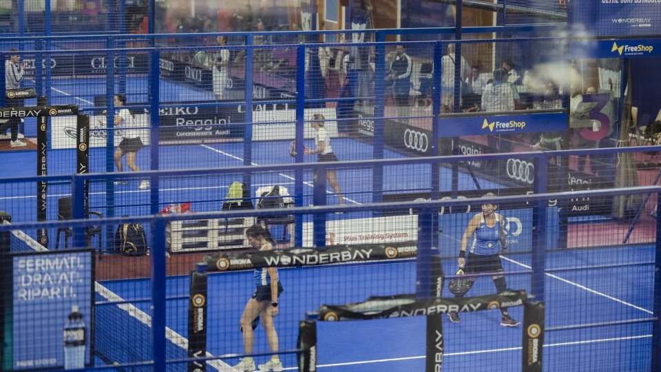 Secondo giorno del Campionato Mondiale di Padel amatoriale in svolgimento a San Marino