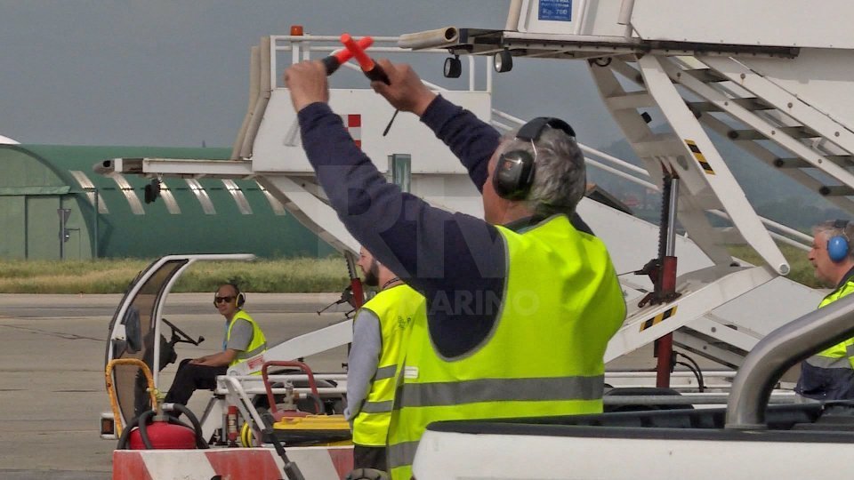 Aeroporto Rimini-San Marino: passeggeri crescono del 15%, alto il tasso di riempimento