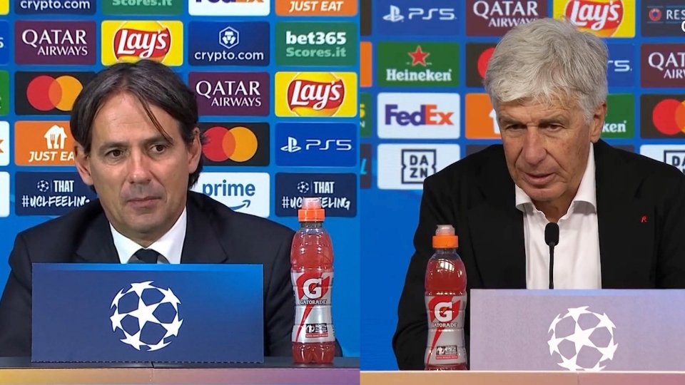 Sentiamo Simone Inzaghi e Gian Piero Gasperini