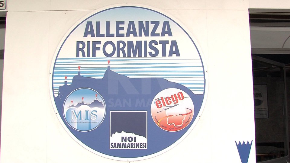 Alleanza riformista, sede. Immagine di repertorio