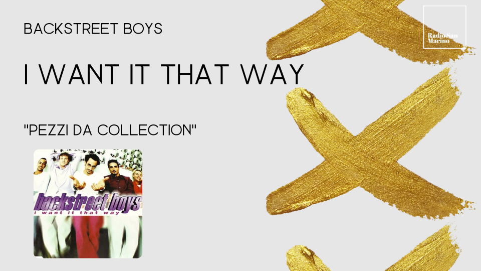 Backstreet Boys, " I Want It That Way"