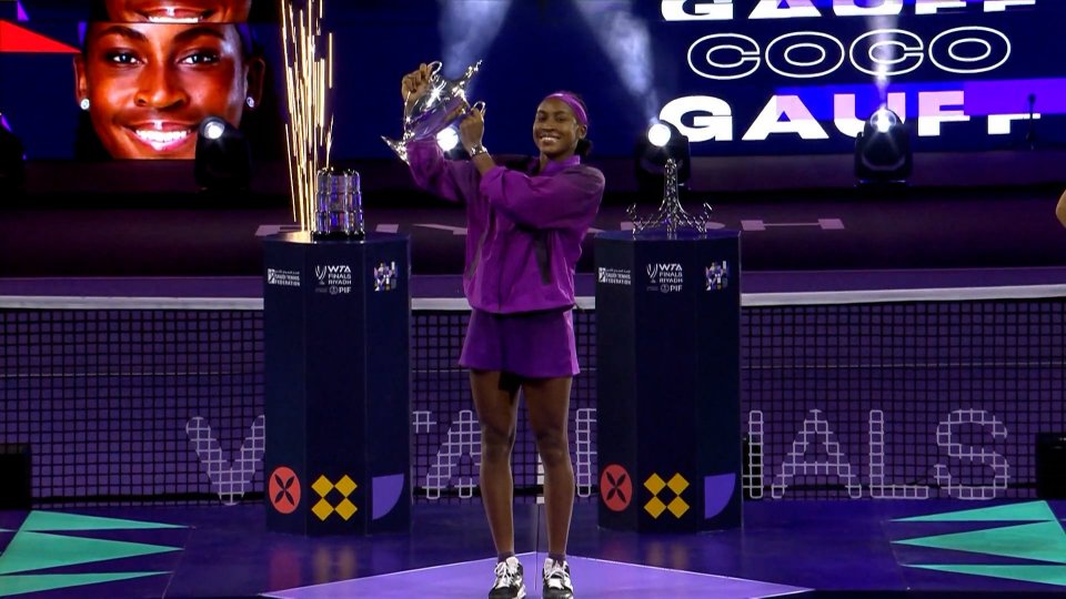 WTA Finals: Coco Gauff è la regina di Ryadh