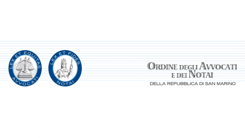 Riunita l'Assemblea dell’Ordine degli Avvocati e Notai della Repubblica di San Marino