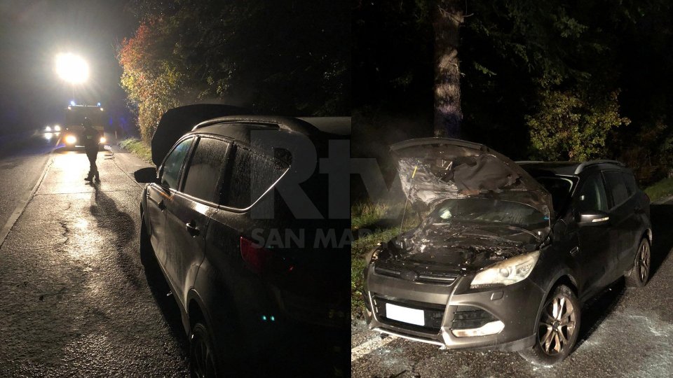 San Marino: black out e macchina a fuoco sulla sottomontana, serata di lavoro per Antincendio