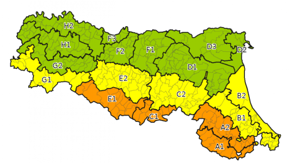 Meteo: attendiamoci vento forte e sbalzi termici