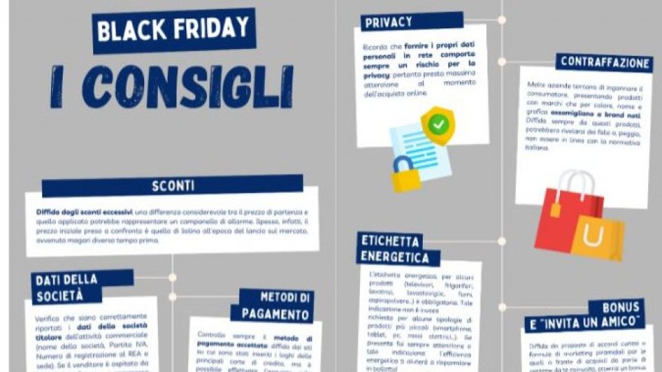 Black Friday Rimini: il 42% delle famiglie approfitterà degli sconti anticipando i regali di Natale. Tra i settori più gettonati elettronica, abbigliamento, cura della persona, ma anche viaggi