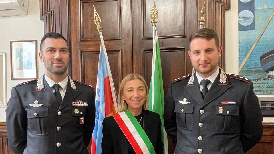 Visita a palazzo Mancini del nuovo comandante dei Carabinieri di Riccione Monte. La Sindaca Foronchi: “Garantiamo la nostra piena collaborazione istituzionale a tutela del territorio e della comunità”