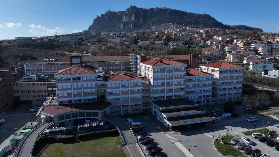 Ospedale di San Marino. Immagine di repertorio