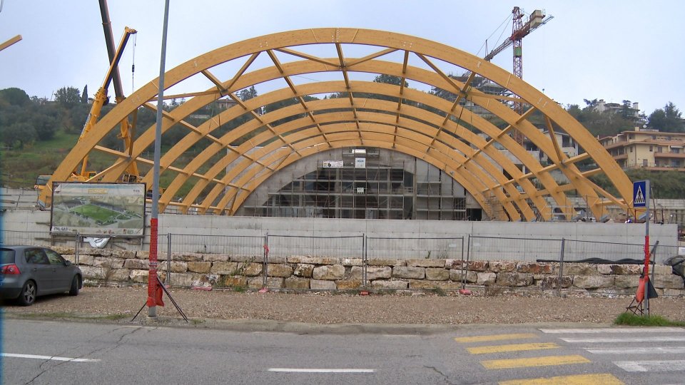 L'arena del Futsal a Serravalle