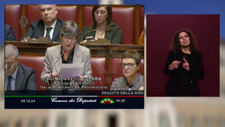 Nel video gli interventi alla Camera di Marco Grimaldi, deputato Alleanza Verdi-Sinistra; Maria Cecilia Guerra, deputata Partito Democratico; Andrea Tremaglia, deputato Fratelli d'Italia