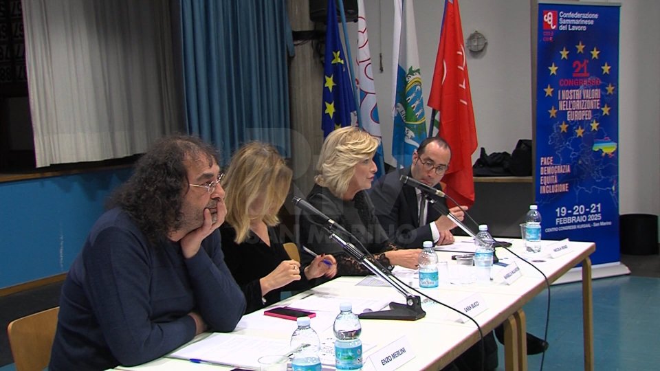 Nel video Enzo Merlini, Segretario generale Csdl Mariella Mularoni, Segretario di Stato alla Sanità Claudio Muccioli, direttore Authority Sanitaria Gabriele Rinaldi, già direttore Authority Sanitaria