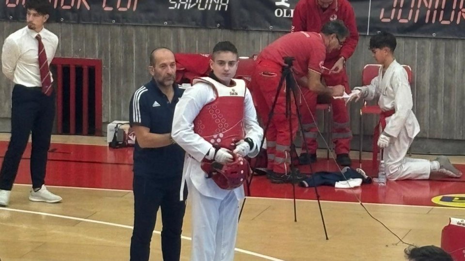 Alessandro Giovagnoli vince l'Oro alla Junior Cup