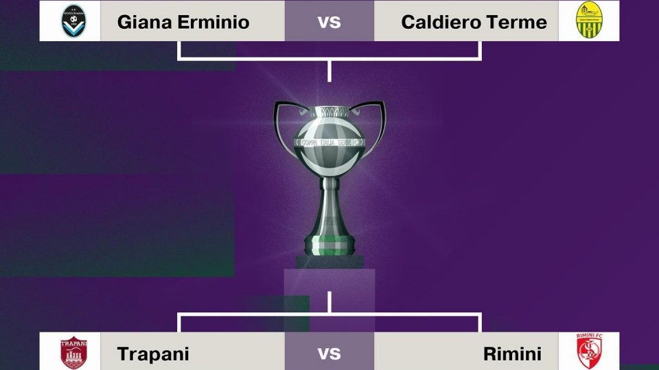 Trapani – Rimini e Giana Erminio – Caldiero le due semifinali