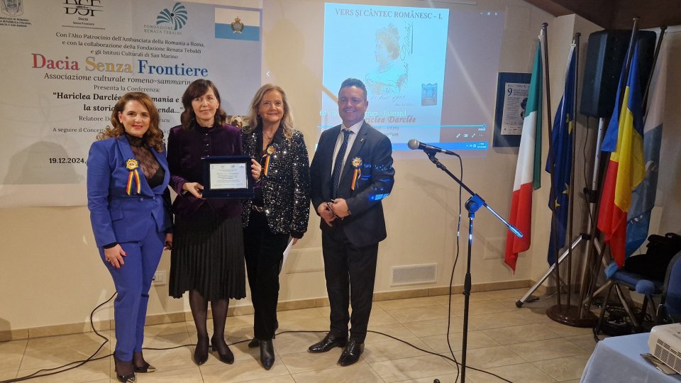 Un trionfo dei valori culturali e diplomatici: l'Associazione Culturale Dacia Senza Frontiere celebra Hariclea Darclée e i legami tra Romania, Italia e San Marino