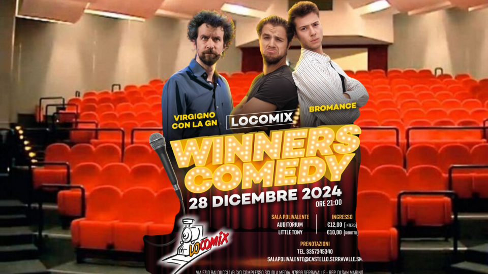 Winners Comedy a San Marino