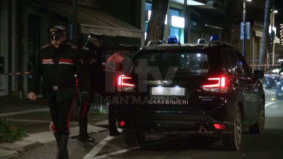 I Carabinieri di Villa Verucchio la sera di capodanno