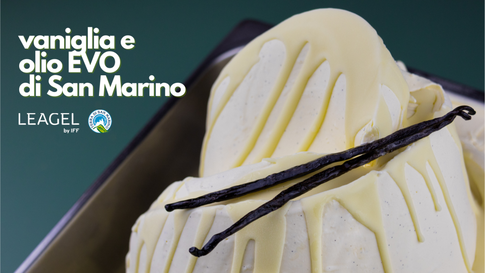 Vaniglia e olio EVO: il gelato che porta la firma di San Marino a Sigep 2025