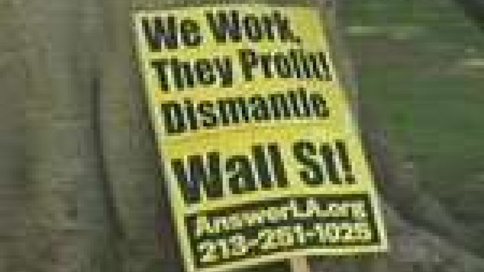 USA: dilaga la protesta contro Wall Street