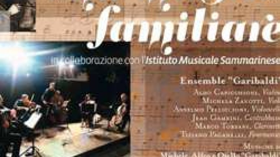 Una musica familiare… Al Teatro Titano un omaggio in musica alle famiglie Capicchioni e Casadei