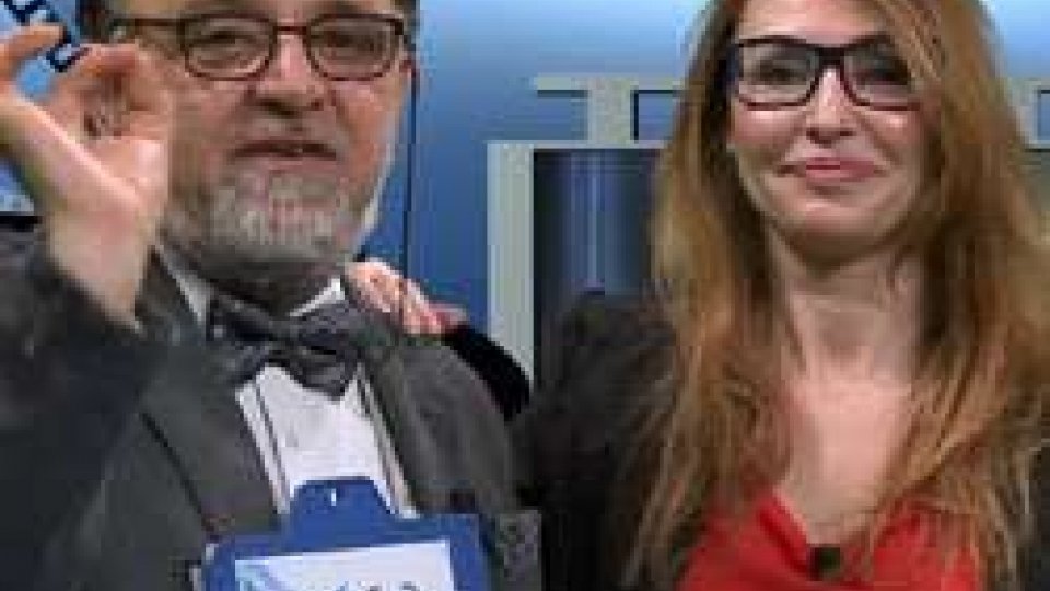 Francesco Zingrillo e Monica FabbriAL CINEMA in TV per la XIX: (sta)volta con DE LUIGI
