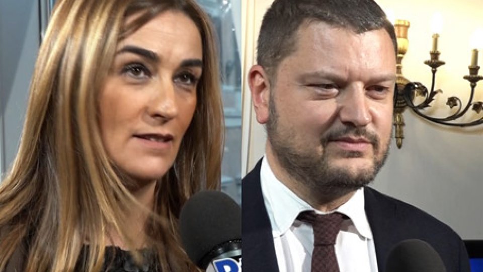 Sara De Angelis e Gennaro MiglioreCaos targhe straniere, sempre più deputati in Italia promettono attenzione su San Marino