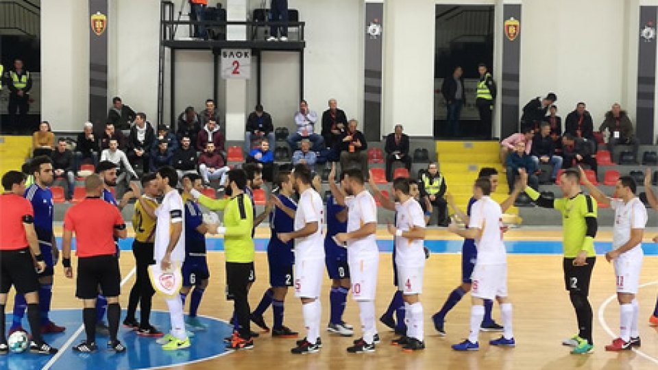 La partitaFutsal, la Macedonia picchia: San Marino ko 7-0