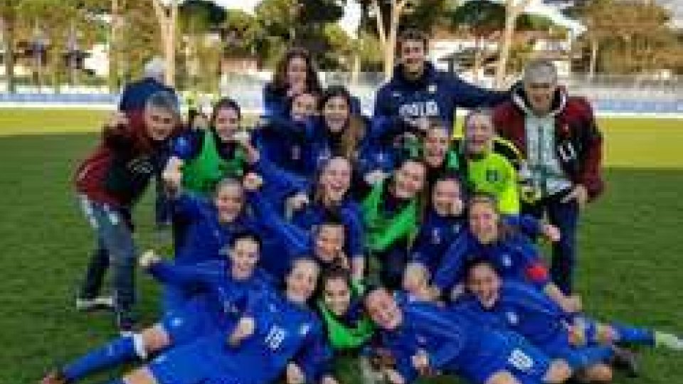 Italia U17I gol della Nazionale Femminile Under 17 all'Olanda