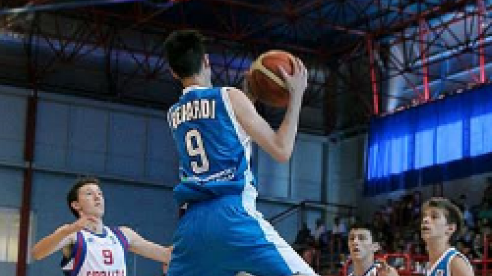 Basket, Europeo Division C Under 18: i biancazzurri in campo domani contro Gibilterra