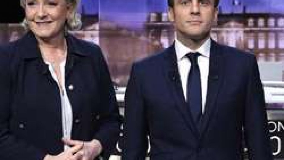 Marie Le Pen e Emmanuel Macron