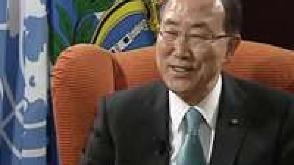 Intervista esclusiva al segretario generale dell'Onu Ban Ki-moon