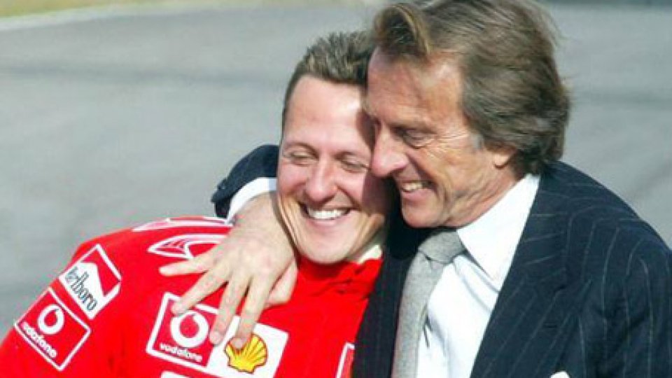 Michael Schumacher Luca di Montezemolo @gazzetta.it
