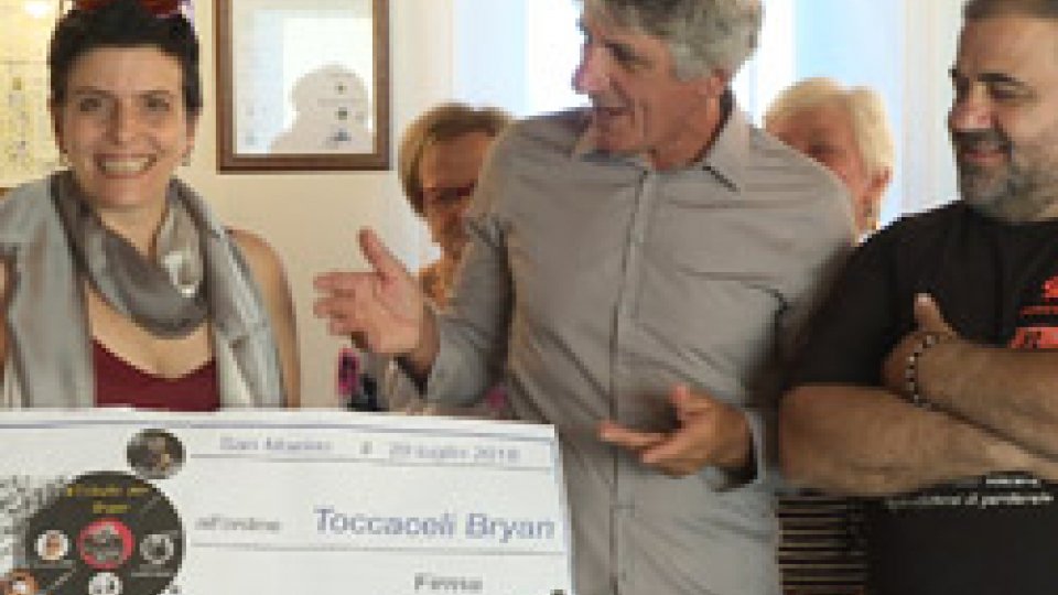 6.000 euro alla famiglia dall'iniziaitiva #tributoperBryanBryan Toccaceli: 6.000 euro alla famiglia dall'iniziativa #tributoperBryan