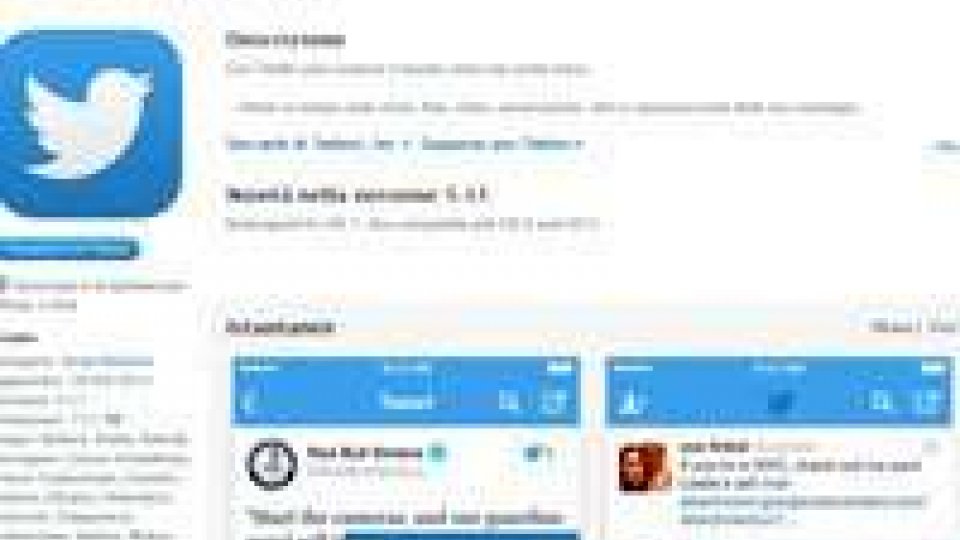 Twitter cambia look su web, in linea app