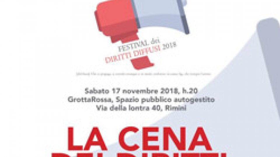 17 novembre: la cena dei diritti, un anno di avvocato di strada Rimini