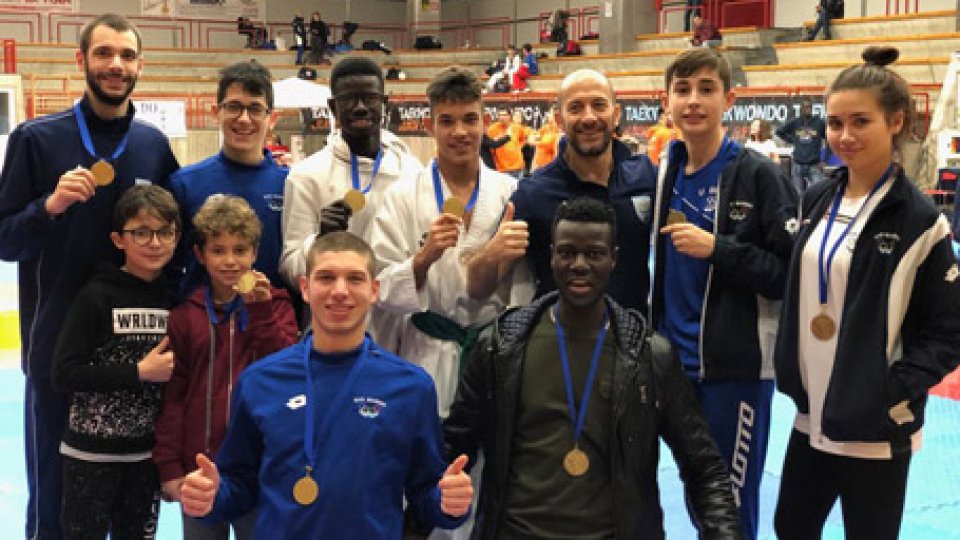 Taekwondo: 3 ori e 4 bronzi per i Titani all'Interregionale Liguria 2018