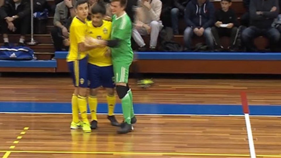 San Marino cade 6-0 con la SveziaEuro Futsal U19: San Marino cade 6-0 con la Svezia, Cipro va al Main Round